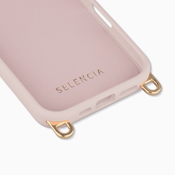 Selencia Coque arrière Rivièra avec MagSafe avec crochets amovibles Apple iPhone 17 - Sorbet Pink