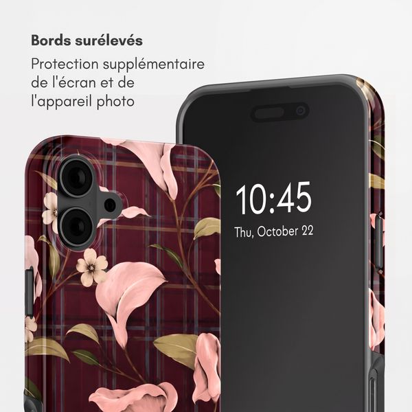 Selencia Coque arrière Vivid avec MagSafe Apple iPhone 16 - Autumn Muse
