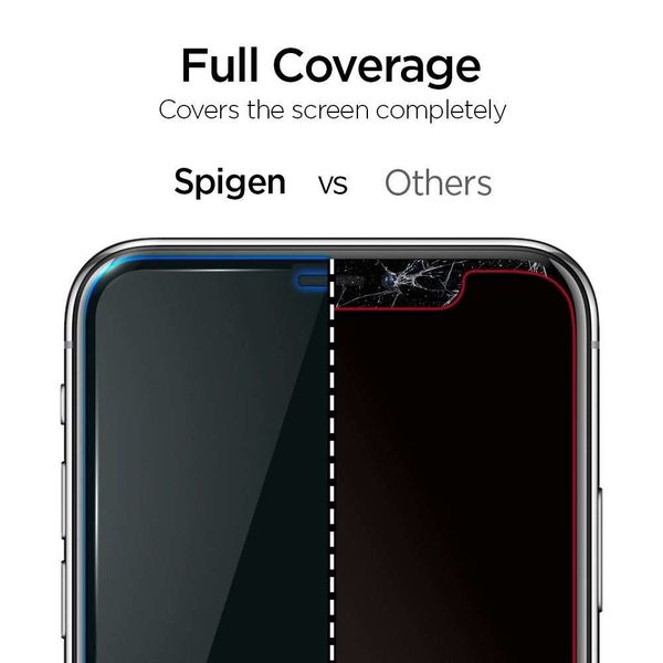 Spigen Protection d'écran en verre trempé AlignMaster Full Cover Apple iPhone 11 Pro Max / Xs Max
