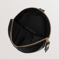 Selencia Nova Mini Pouch - Croco Black
