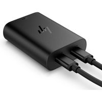 HP Chargeur rapide USB-C GaN original 65 watts | Chargeur d'ordinateur portable USB-C - Noir
