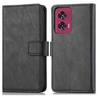 imoshion Étui de télephone portefeuille de luxe Motorola Edge 50 Fusion - Noir
