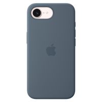 Apple Coque en silicone avec MagSafe Apple iPhone 17e - Anchor Blue