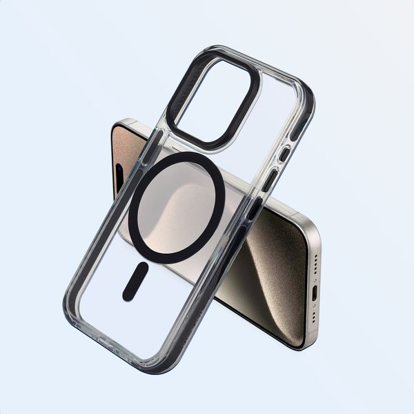 imoshion Coque Combat MagSafe Apple iPhone 15 Pro - Noir