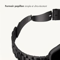 imoshion Bracelet acier Apple Watch | 44/45/46/49 mm - Noir