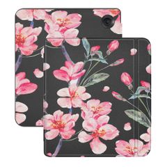 imoshion Design Slim Hard Sleepcover avec support Kobo Libra Colour - Blossom