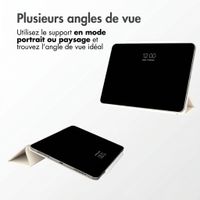 imoshion Magnetic etui de téléphone portefeuille Apple iPad Air 11 pouces (2026) M4 / (2025) M3 / (2024) M2 / Air 5 (2022) / Air 4 (2020) - Beige