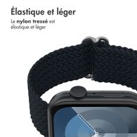 imoshion Bracelet nylon tissé Apple Watch | 44/45/46/49 mm - Gris foncé