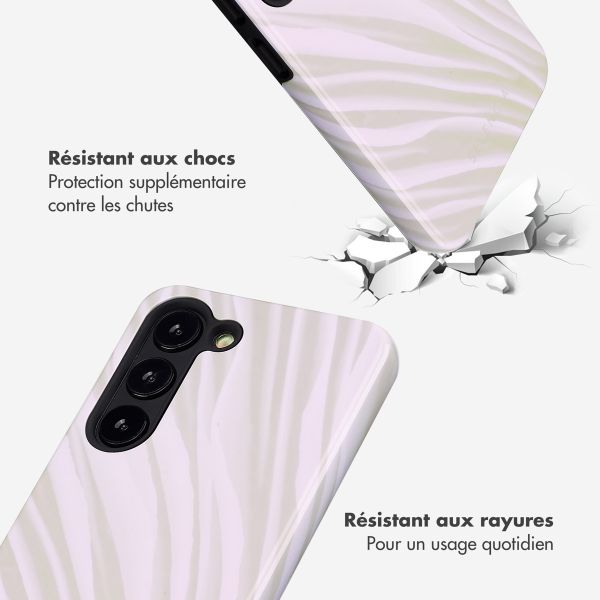 Selencia Coque arrière Vivid Samsung Galaxy S23 - Nature Light Brown