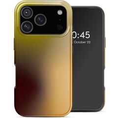 Selencia Coque arrière Vivid avec MagSafe Apple iPhone 17 Pro Max - Gradient Olive Dust