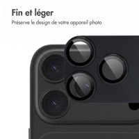 imoshion Protection Caméra en verre trempé 2 Pack pour l'Apple iPhone 18 Pro - Noir