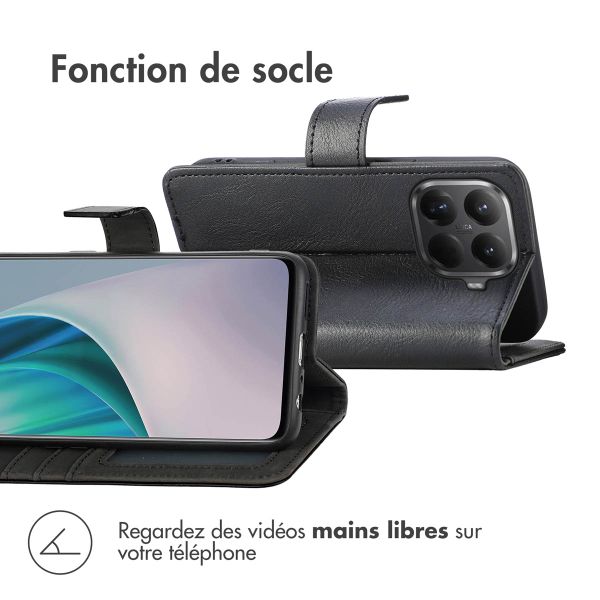 imoshion Étui de télephone portefeuille de luxe Xiaomi 15T Pro - Noir