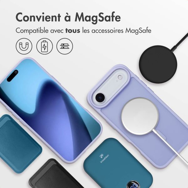 imoshion Coque Color Guard avec MagSafe Apple iPhone Air - Lilas