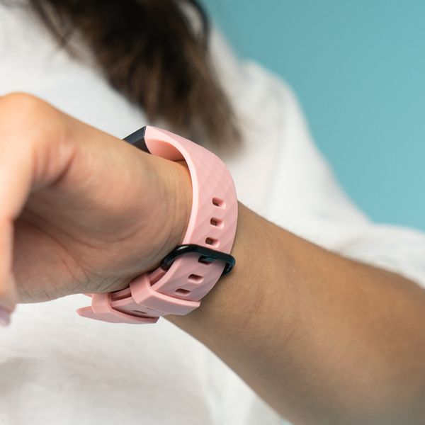 imoshion Bracelet silicone Fitbit Charge 3 / 4 - Rose