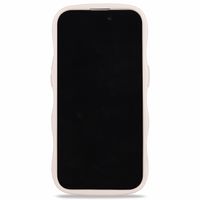 Holdit Coque Wavy Apple iPhone 15 Pro - Light Beige / Mirror