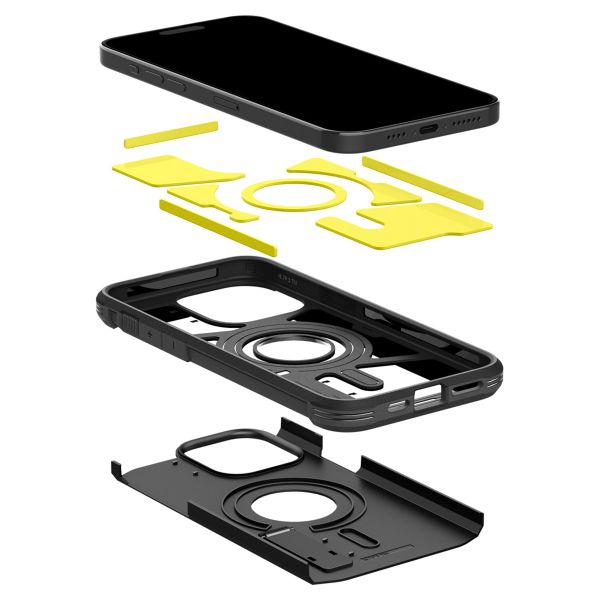 Spigen Coque Tough Armor MagSafe Apple iPhone 15 Pro - Noir