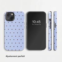 Selencia Coque arrière Vivid Apple iPhone 13 - Happy Dots Digital Sky