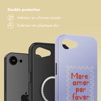 Selencia Coque arrière Vivid avec MagSafe Apple iPhone 17e / 16e - More Amor