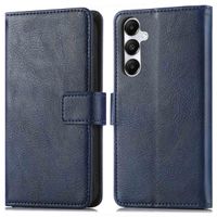 imoshion Étui de télephone portefeuille de luxe Samsung Galaxy S25 / S24 - Bleu foncé