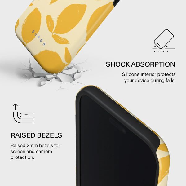 Burga Coque Tough MagSafe Apple iPhone Air - Lemon Tart