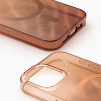 iDeal of Sweden Coque Clear MagSafe Apple iPhone 17e / 16e / 15 / 14 / 13 - Mocha Mousse