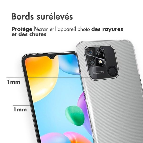 Accezz Coque Clear Xiaomi Redmi 10C - Transparent