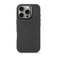 Decoded Coque en cuir MagSafe Apple iPhone 16 Pro - Noir