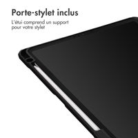 imoshion Coque tablette rigide Trifold Apple iPad Pro 12.9 (2018/2020/2021/2022) - Noir