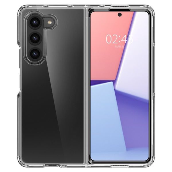 Spigen Coque Crystal Hybrid Samsung Galaxy Z Fold 5 - Transparent