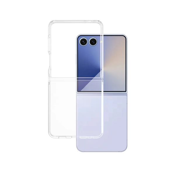 CARE by PanzerGlass Coque Urban Combat Samsung Galaxy Z Flip 7 - Transparent