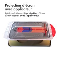 Accezz Protection d'écran en verre trempé avec filtre de confidentialité + Applicateur Samsung Galaxy S25 Ultra