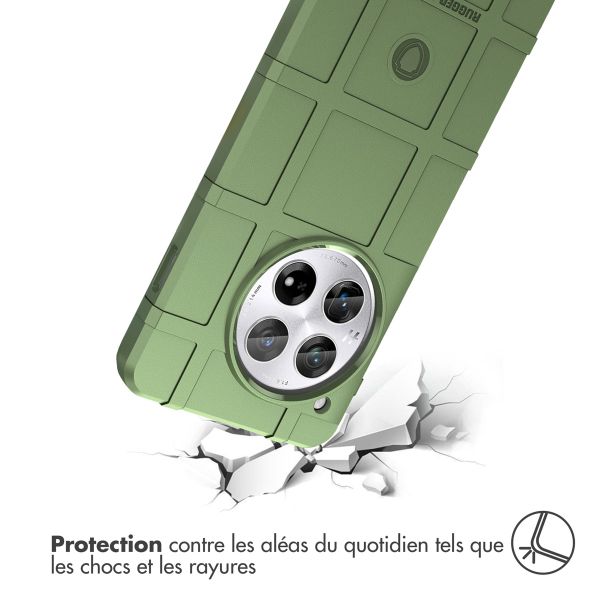 imoshion Coque Rugged Shield OnePlus 12 - Vert foncé
