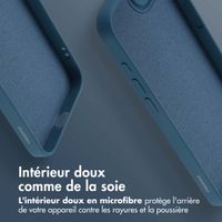 imoshion Coque Couleur avec MagSafe Apple iPhone 17e / 16e - Bleu foncé