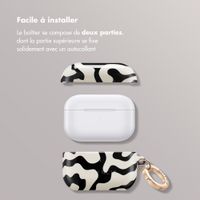 Selencia Coque Vivid  Apple Airpods Pro - Art Wave Black