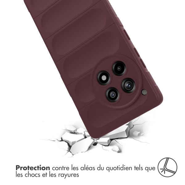 imoshion EasyGrip Backcover OnePlus 12R - Aubergine