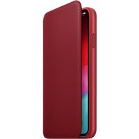 Apple Étui de télephone portefeuille Leather Folio Apple iPhone Xs Max - Red