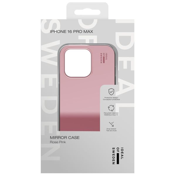 iDeal of Sweden Coque miroir Apple iPhone 16 Pro Max - Mirror Rose Pink