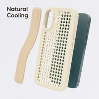 Callbuddy Coque avec strap Apple iPhone 17 - Sand Glow