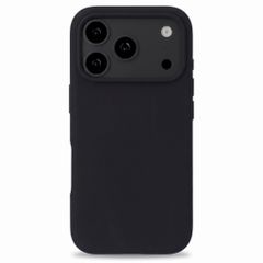 Accezz Coque Liquid Silicone avec MagSafe Apple iPhone 18 Pro Max / 17 Pro Max - Noir