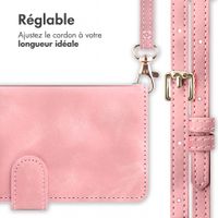 imoshion Etui de télephone portefeuille avec cordon Xiaomi Redmi Note 17 (5G) - Rose