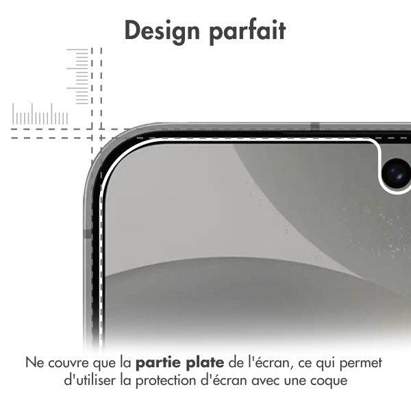 imoshion Protection d'écran Film 3pack Samsung Galaxy S25 Plus