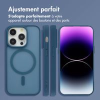 imoshion Coque Color Guard avec MagSafe Apple iPhone 14 Pro - Bleu foncé