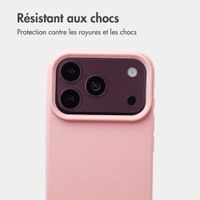 imoshion Coque arrière Texture Apple iPhone 18 Pro Max / 17 Pro Max - Rose
