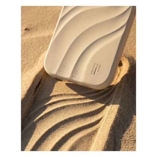 iDeal of Sweden Coque Soft Swirl Silicone MagSafe Apple iPhone 16 Pro - Cloud Dancer