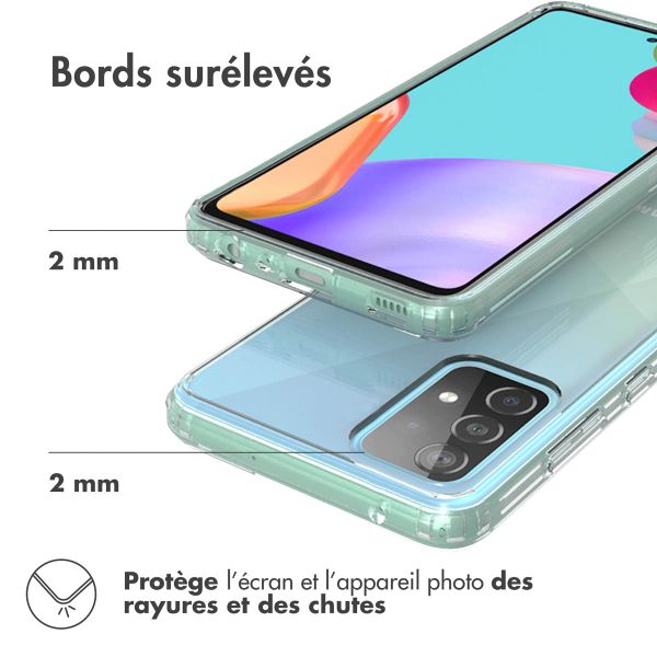 Accezz Coque Xtreme Impact Samsung Galaxy A52(s) (5G/4G) - Transparent