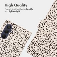 imoshion Étui de télephone portefeuille Design Samsung Galaxy A26 - Desert Dots