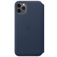 Apple 4 Pack Étui de télephone portefeuille Leather Folio Apple iPhone 11 Pro Max - Red Raspberry + Peacock + Deep Sea Blue + Black