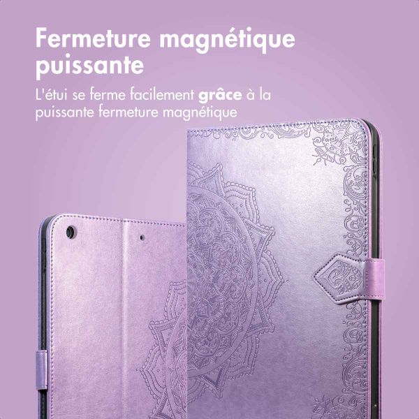 imoshion Coque tablette Apple iPad 6 (2018) 9.7 pouces / iPad 5 (2017) 9.7 pouces / Air 2 (2014)/Air 1 (2013) - Lilas