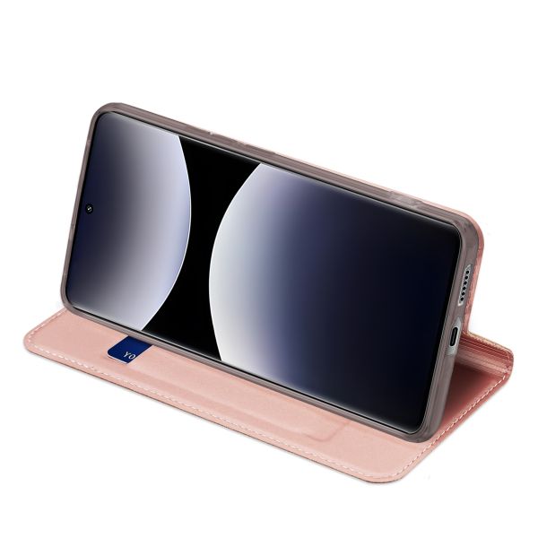 Dux Ducis Étui portefeuille souple et fin Xiaomi Redmi Note 14 Pro (5G) - Noir