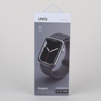 Uniq Bracelet tressé Aspen Apple Watch | 38/40/41/42 mm - Granite Grey